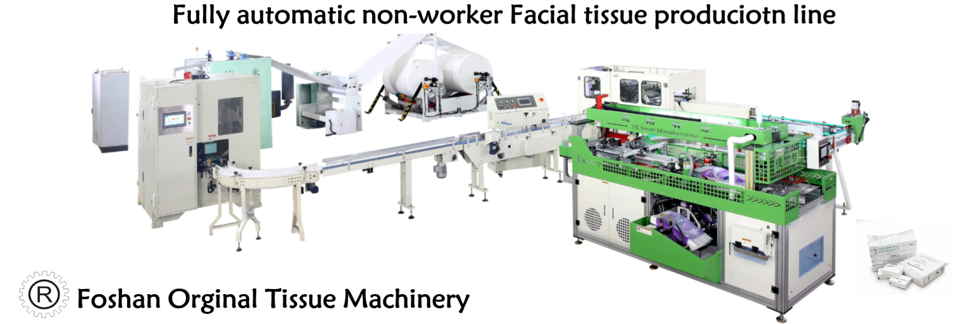 Quality Tissue Paper Production Line & Facial Tissue Production Line